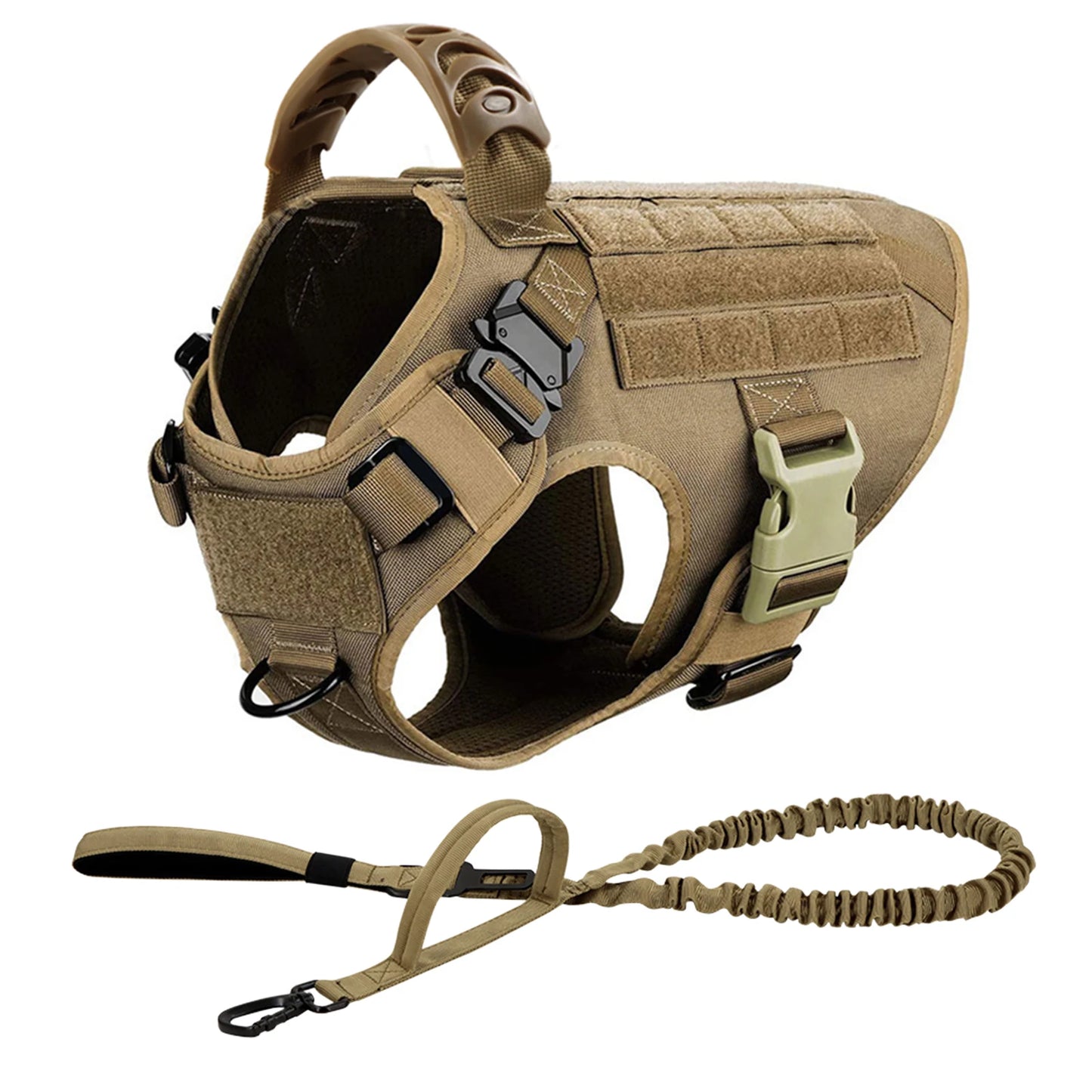 Tactical Dog Harness Leash Set for Dogs