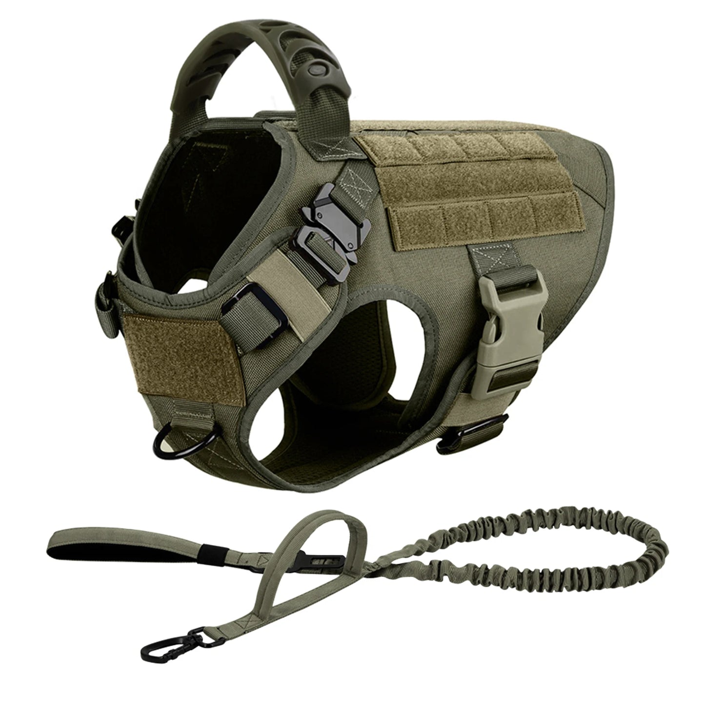 Tactical Dog Harness Leash Set for Dogs