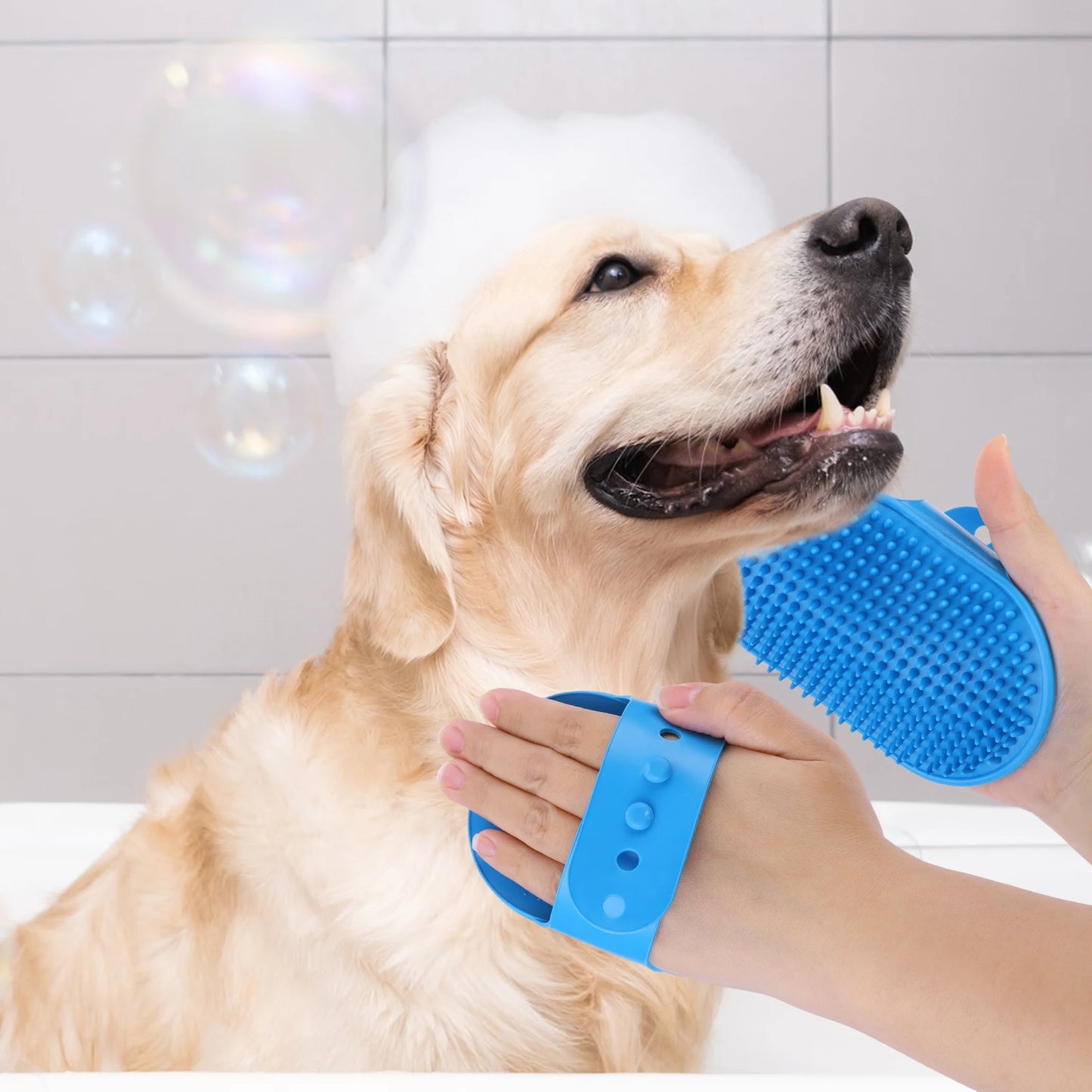 6PCS Pet Silicone Grooming Kit