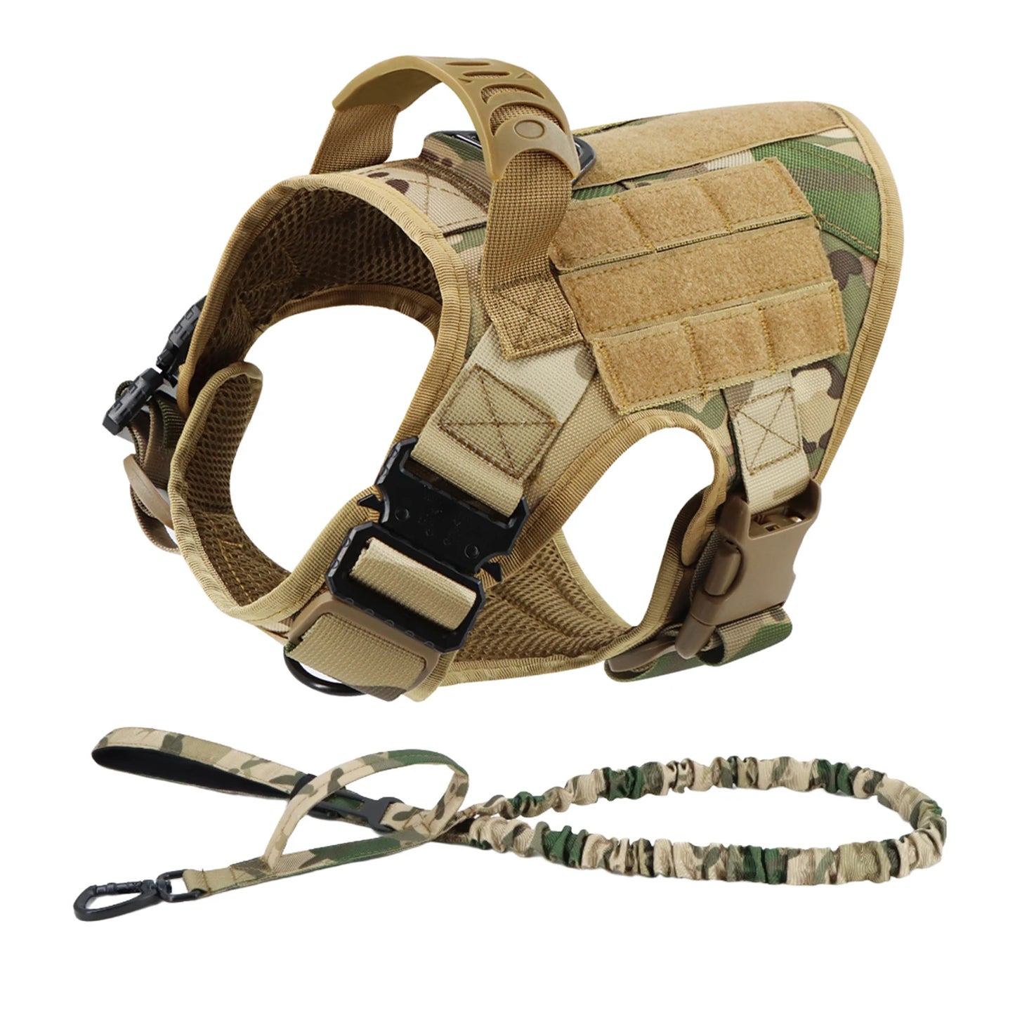 Tactical Dog Harness Leash Set for Dogs