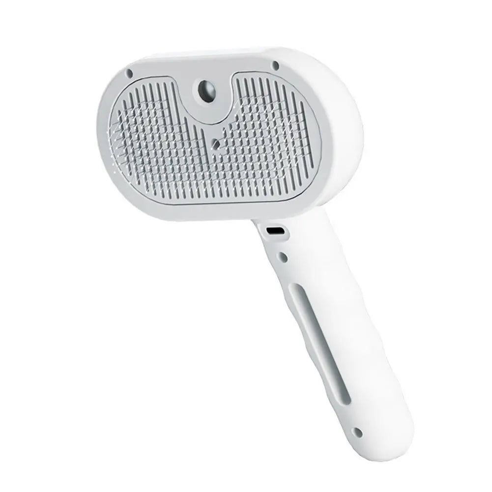 3 in 1 Rechargeable Pet Steam Brush with Release Button