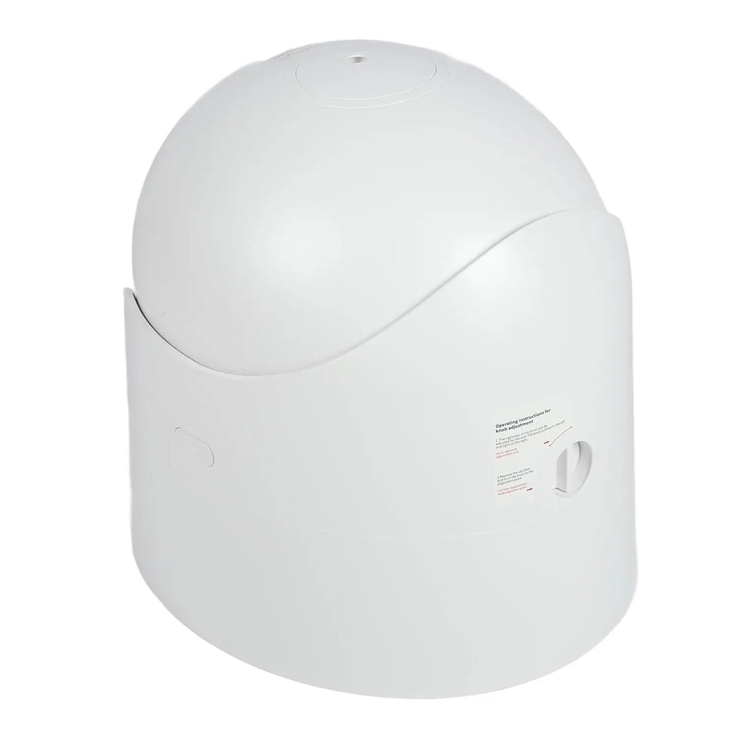 Automatic Cat Litter Box, 45L Large Capacity Anti Tipping Self Cleaning Cat Litter Box, Toilet with Manual Rotating, Customized