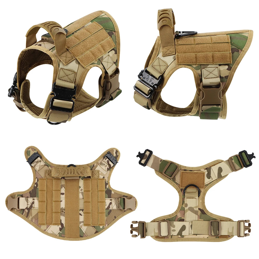Tactical Dog Harness Leash Set for Dogs
